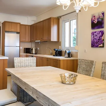 Deluxe Kefalonia Lotos 3 Bedroom Sea View 别墅 凯法米洛斯
